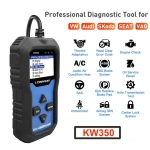 Konnwei KW350 diagnostický skener kompletního systému pro VW Audi Seat Skoda