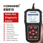 KONNWEI KW818 OBD2 skener: čtečka kódů OBDII pro auta od 1996