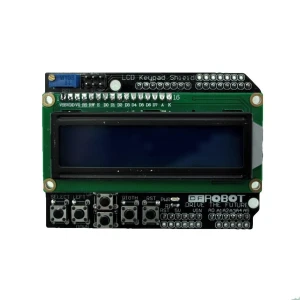 LCD Keypad Shield LCD1602 kompatibilní s Arduino s displejem a tlačítky