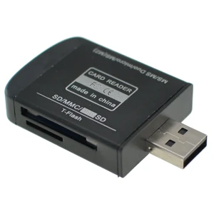 Univerzální USB 2.0 čtečka paměťových karet pro Micro SD, MMC, SDHC, TF a M2