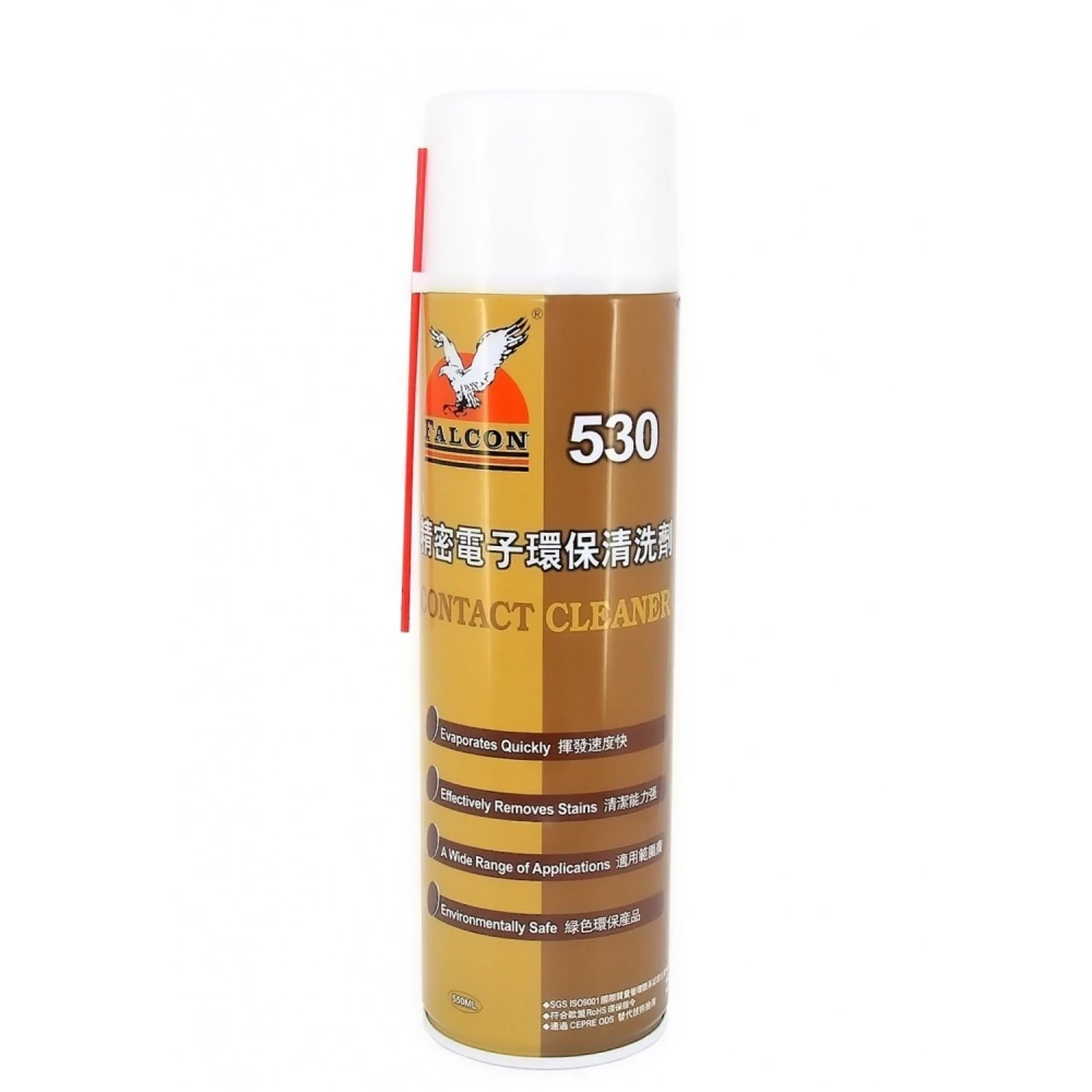 Čistič kontaktů Falcon 530 spray 550ml pro displeje a elektroniku