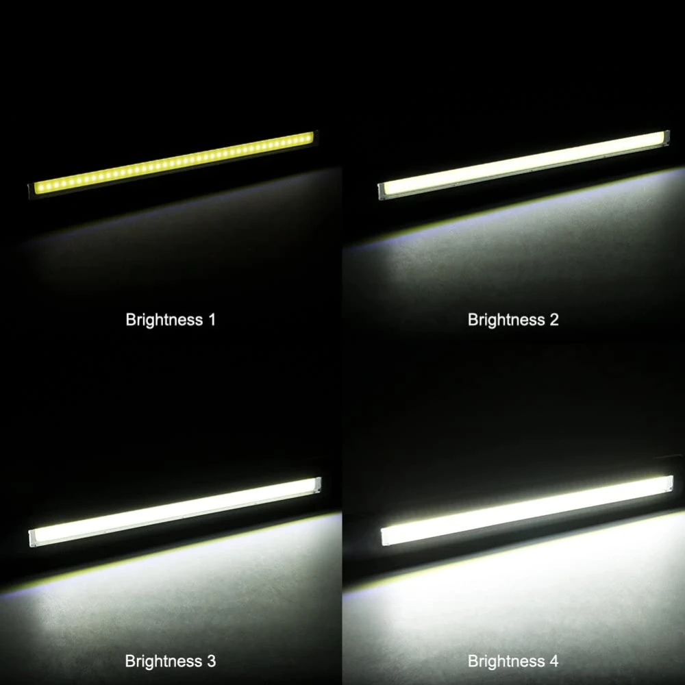 Nabíjecí LED dílenská svítilna se 4 režimy a magnetickou základnou