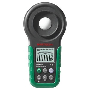 Profesionální luxmetr Mastech MS6612 pro přesné měření světla