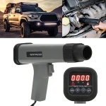 Digitální indukční stroboskopická lampa pro auta a motorky 12V s kleštěmi