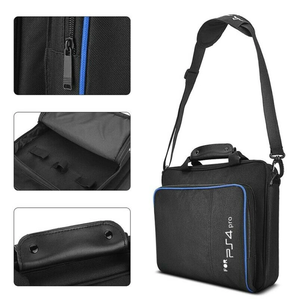 Maleta de nylon resistente al agua para consola PS4 Pro