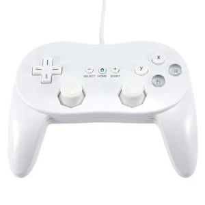 Kompatibilní klasický ovladač Pro Wii bílý pro Nintendo Wii
