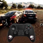 Bezdrátový bílý kompatibilní ovladač PS4 DoubleShock 4