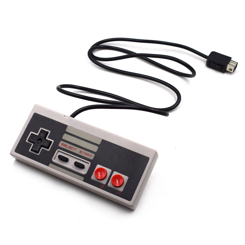 Kabelový ovladač kompatibilní s konzolí Nintendo Mini NES Classic Edition