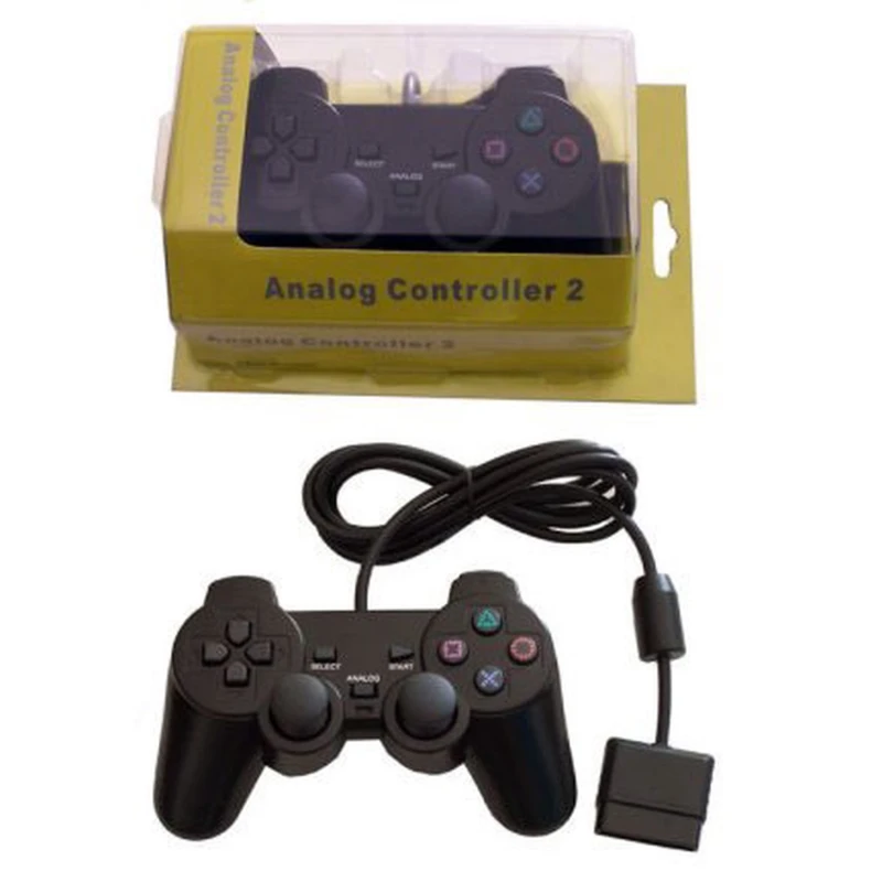 Kompatibilní Dual Shock ovladač pro Sony Playstation 2 s vibrací