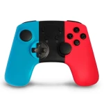 Bezdrátový ovladač kompatibilní s Nintendo Switch - modrý a červený joystick