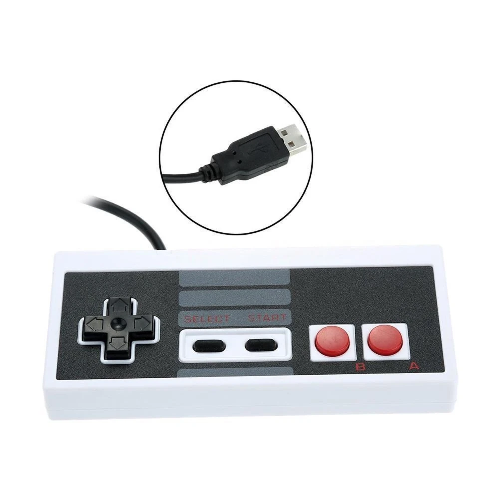 USB ovladač Nintendo NES pro PC - retro gamepad pro Windows a Mac