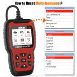 Diagnostický přístroj Ancel AS500 OBD2 pro vozidla