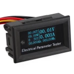 Měřič energie 7 v 1 s OLED displejem DC 33V 3A od satkit