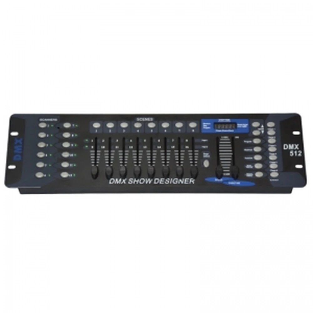DMX 512 světelný pult 192 kanálů programovatelný