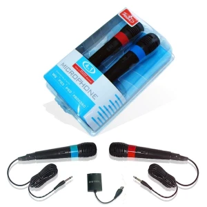 USB mikrofon kompatibilní s Wii, Xbox360 a PS2 pro hry a karaoke