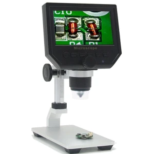 Digitální mikroskop s 4,3palcovou obrazovkou a 3,6MP HD pro elektroniku
