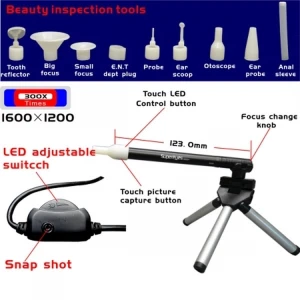 Mlink USB mikroskop Supereyes B003+ 2 MP HD 300X se stojanem
