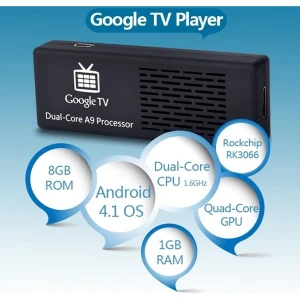 Mini PC MK808 Android Dual-Core 4.1.1, 1GB RAM, 8GB ROM Wi-Fi HDMI