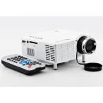 Mini projektor 1080p UC28+ s AV, USB, SD kartou, VGA a HDMI