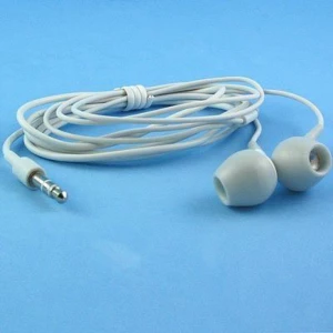 Pohodlná a kompatibilní bílá sluchátka do uší pro iPod satkit