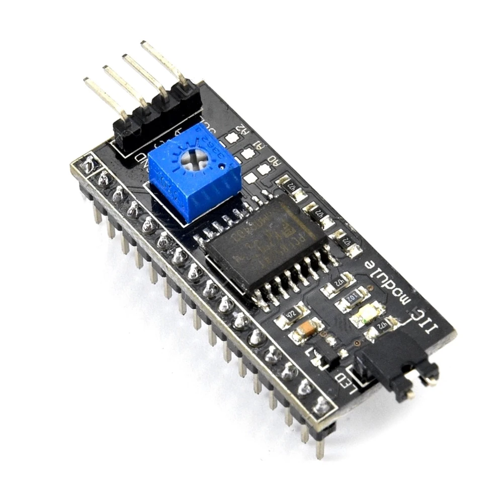 I2C modul rozhraní pro Arduino 1602 LCD a 2004 LCD kompatibilní a efektivní