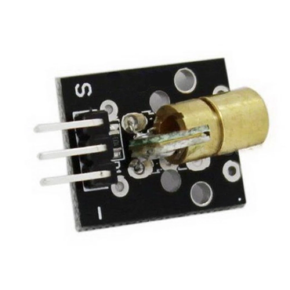 Laserový vysílač 5V červený 650 nm 5mW 6mm pro Arduino