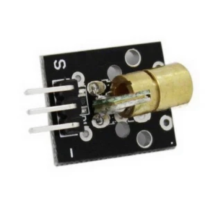 Laserový vysílač 5V červený 650 nm 5mW 6mm pro Arduino