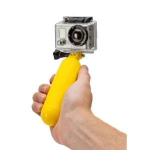 Žlutý plovoucí vodní monopod pro GoPro 1/2/3 a SJ4000