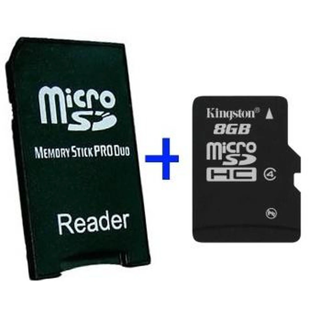 MS Pro Duo adaptér MicroSD 32GB PSP - adaptér a paměťová karta