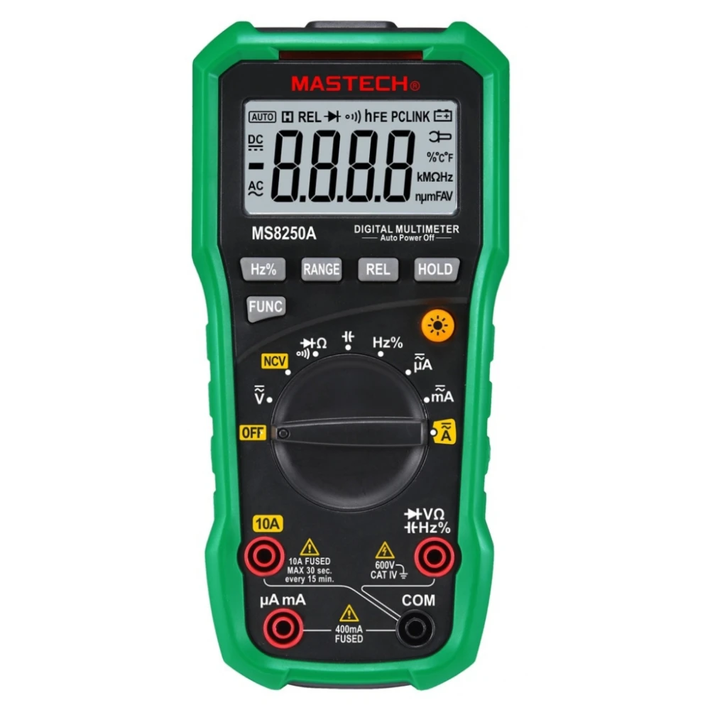 Digitální multimetr Mastech MS8250A s bezkontaktním detektorem napětí