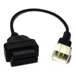 OBD2 diagnostický kabel pro motorky Benelli ECU Delphi