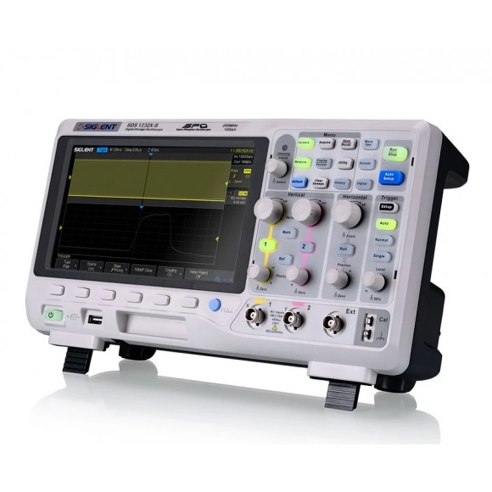Digitální osciloskop Siglent SDS1102X se 2 kanály a 100 MHz