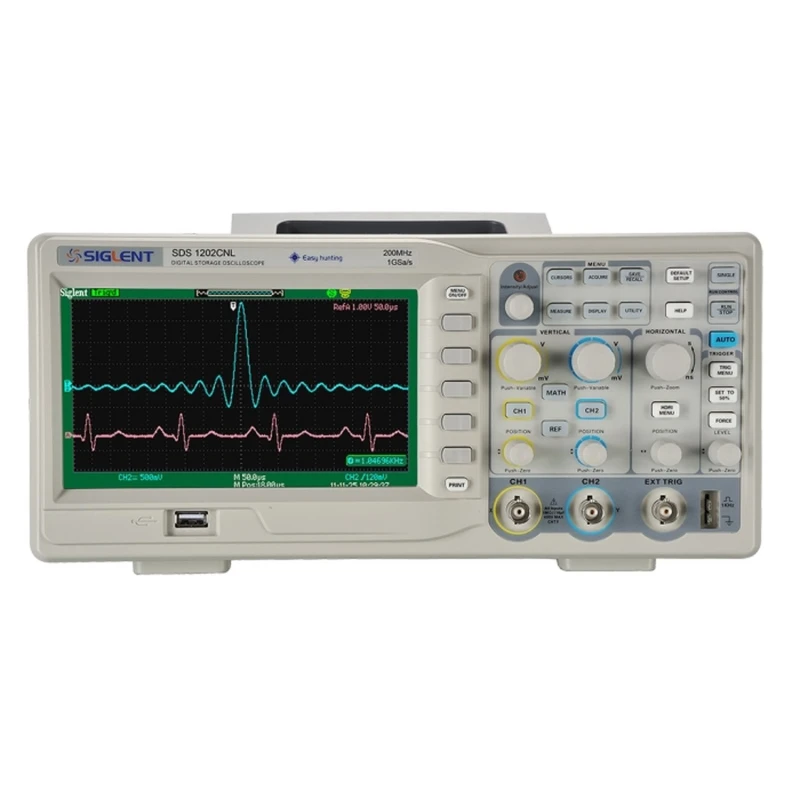 Digitální osciloskop Siglent SDS1202CNL+ 200MHz 7