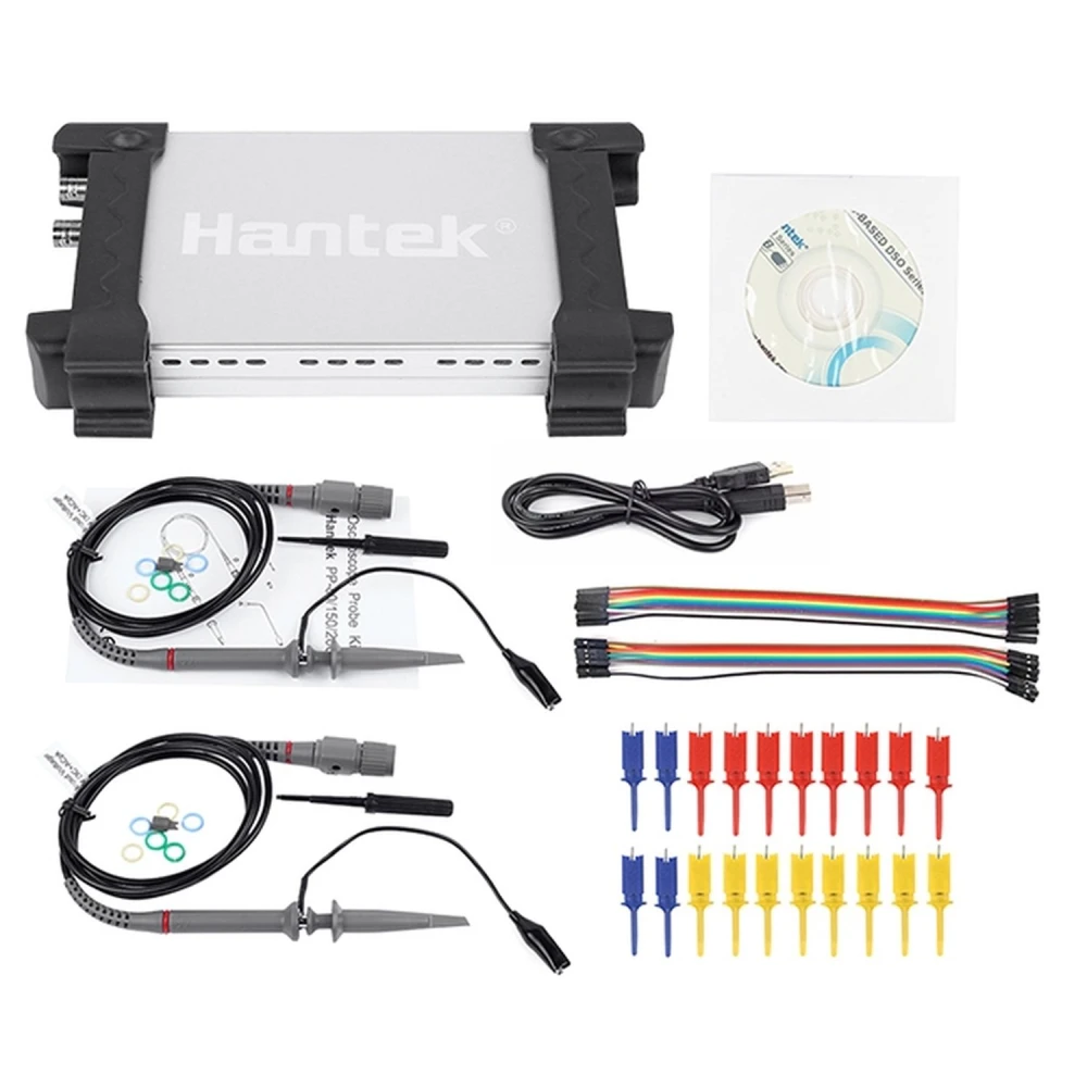 Hantek 6022BL USB digitální osciloskop 16 kanálů 20 MHz pro PC