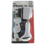 3v1 sada nabíječek pro Apple iPod, iTouch, iPhone 3G - do auta a do zásuvky