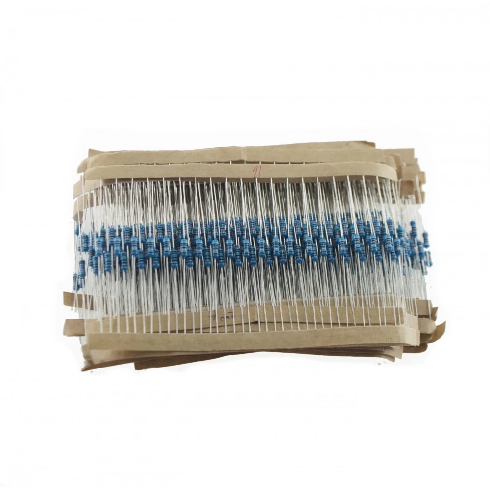 Sada rezistorů 1/4W 820 ks se 41 hodnotami od 1 Ohm do 1M Ohm