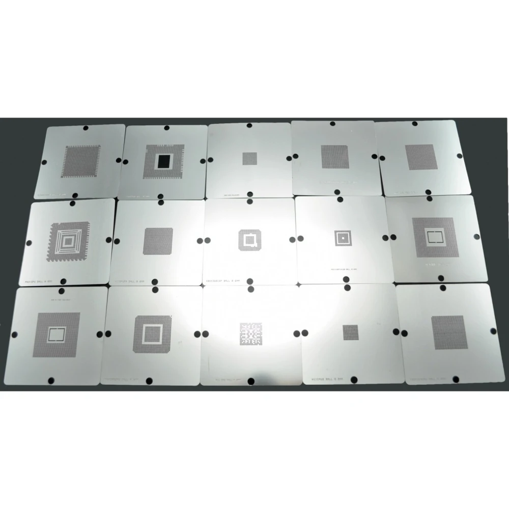 Sada šablon 90x90 pro konzole MK-15 HT-90 - šablony pro opravy