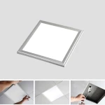 LED panel 30x30 cm 12W stříbrný rám 6000K