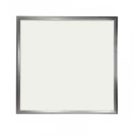 Slim LED panel 60x60 cm 48W studená bílá 6000K se stříbrným rámem a driverem