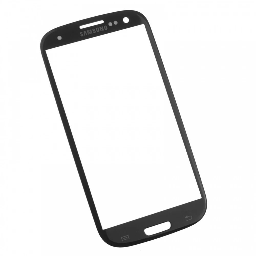 Skleněný displej Samsung Galaxy S3 I9300 černý pro profesionální opravu