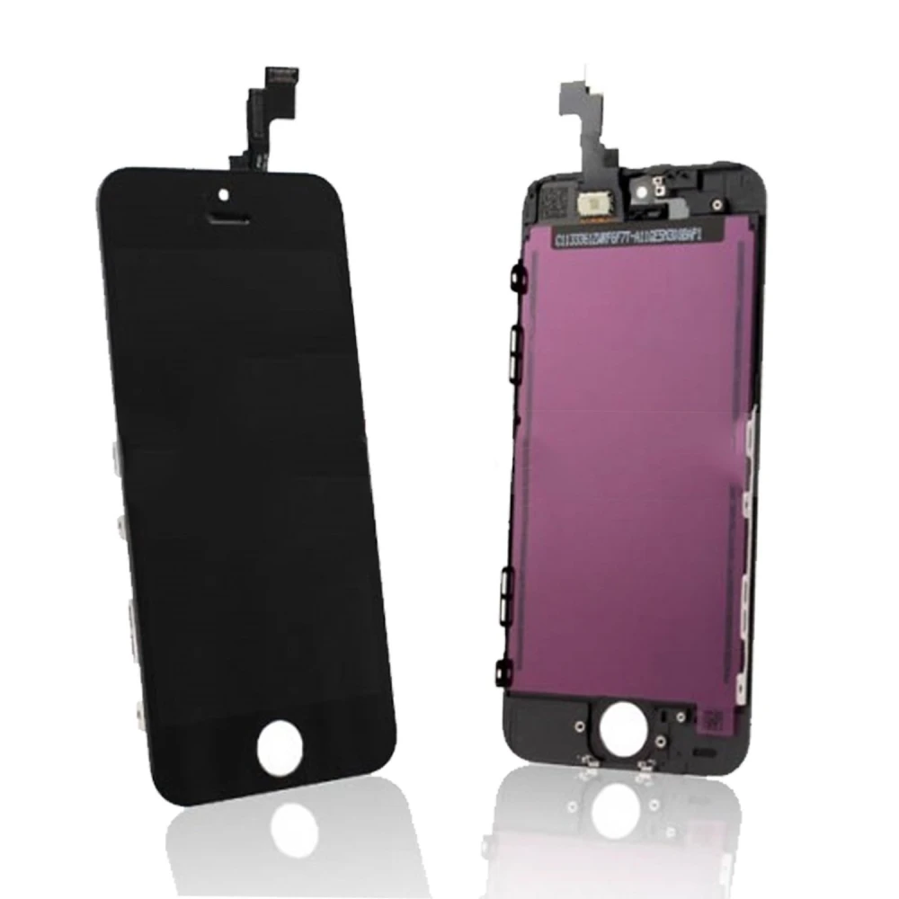 Černý kompletní displej iPhone 5C (dotyk + LCD)