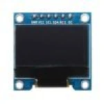 OLED displej 0,96 palce bílý SPI modul 12864 LED pro Arduino satkit