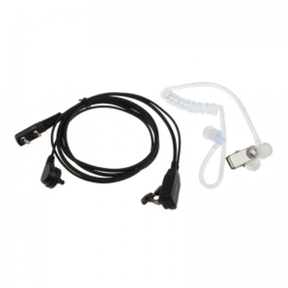 Průhledná handsfree sada pro vysílačku Baofeng BF-888S a UV5R, nenápadná a bezpečná