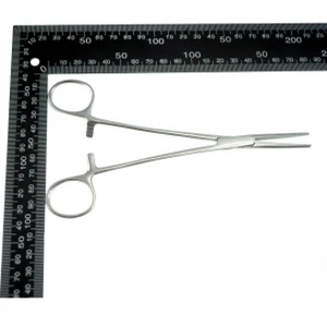 Přímé pinzety 18 cm s 3polohovým zámkem pro elektroniku a pájení