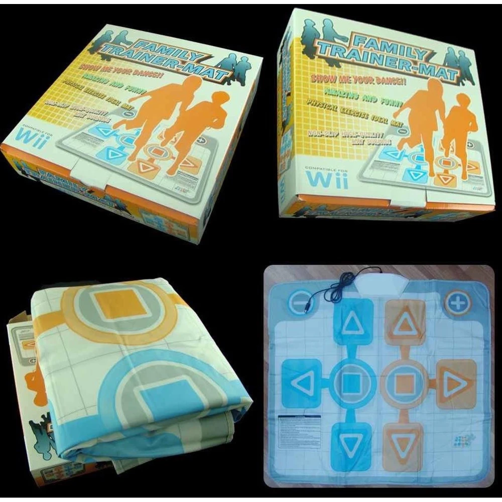 Podložka Family Trainer pro Nintendo Wii – cvičební a herní podložka pro 2 hráče
