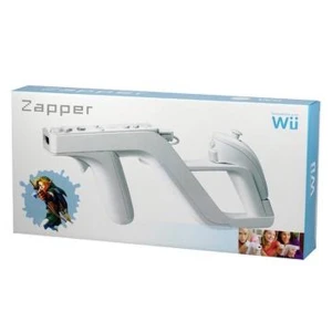 satkit Zapper pistole pro Wii kompatibilní s ovladačem Wii Remote a nunchuck