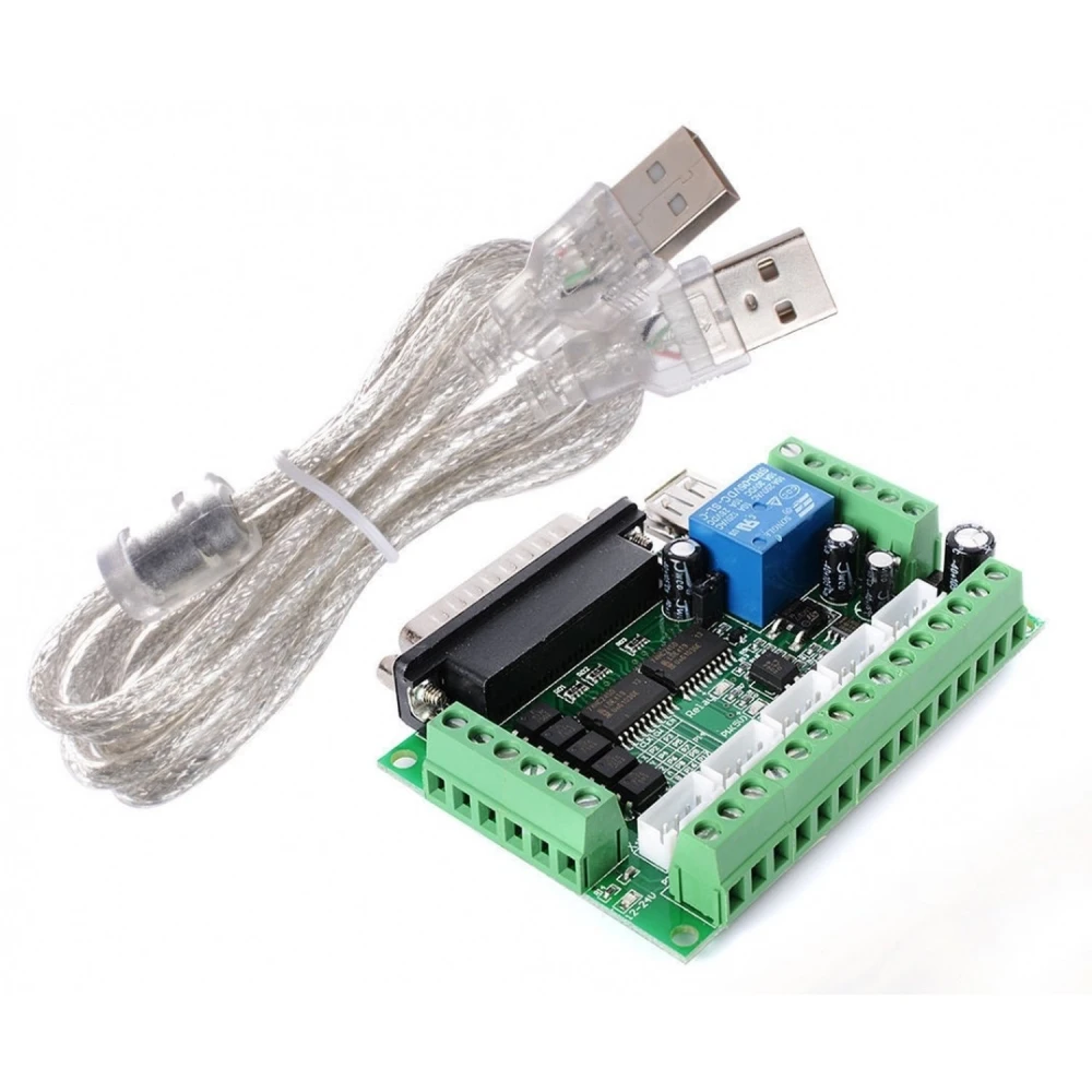 CNC řídicí deska 5 os Mach3 USB pro krokový motor