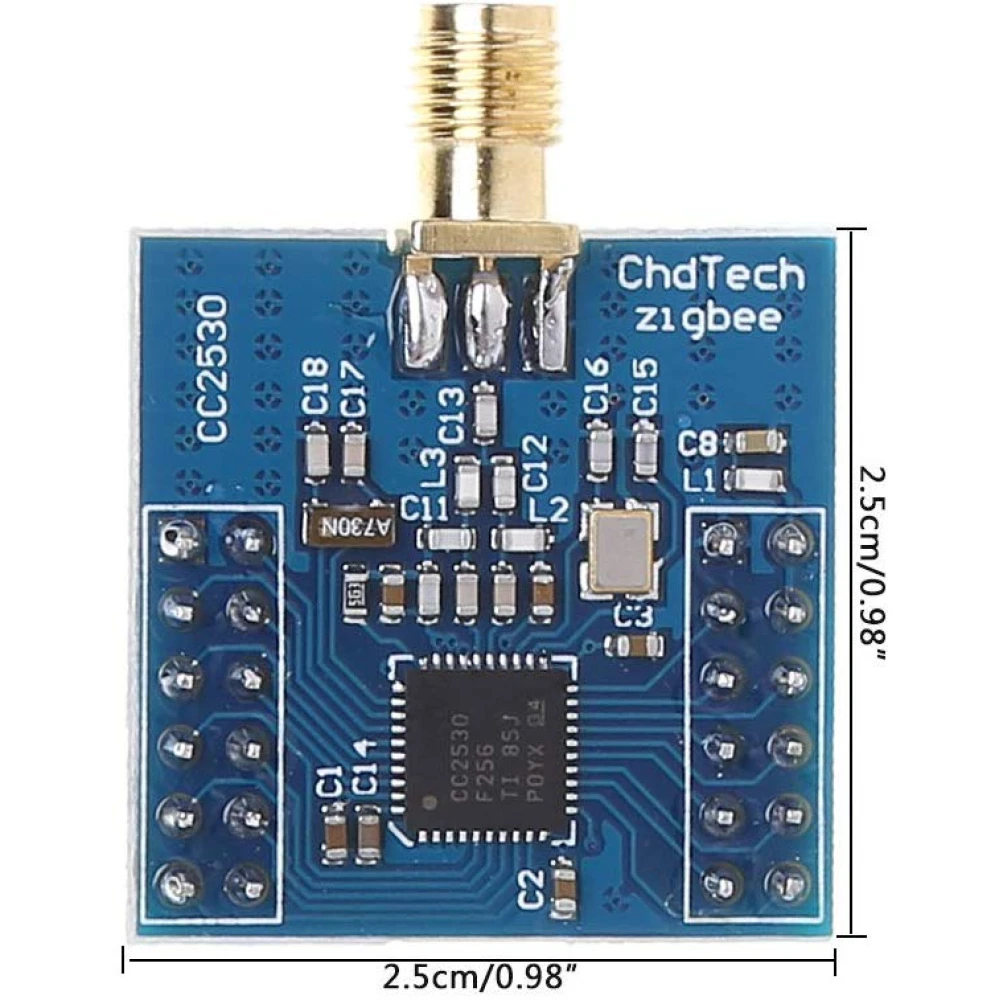 CC2530 Zigbee vývojová deska pro chytrou domácnost a automatizaci