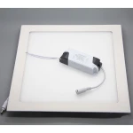 Čtvercový LED panel 24W studená bílá 6000K Superslim