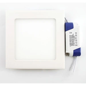 Čtvercový LED panel superslim 12W studená bílá 6000K